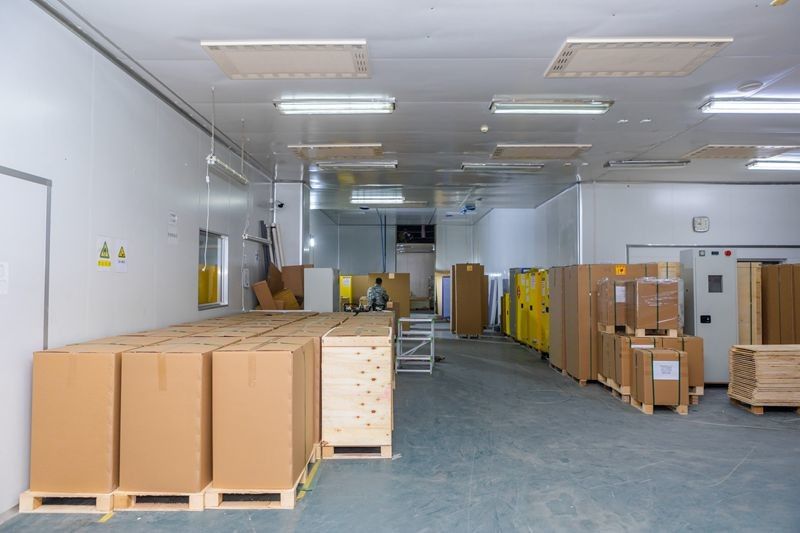 Wuxi Huanawell Metal Manufacturing Co.,Ltd. cadena de producción del fabricante