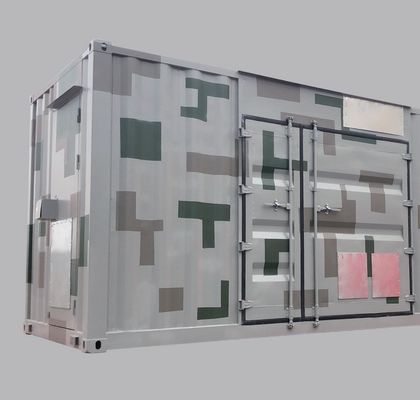 Unidades de almacenamiento especializadas Contenedor militar Material de acero carbono Q235B