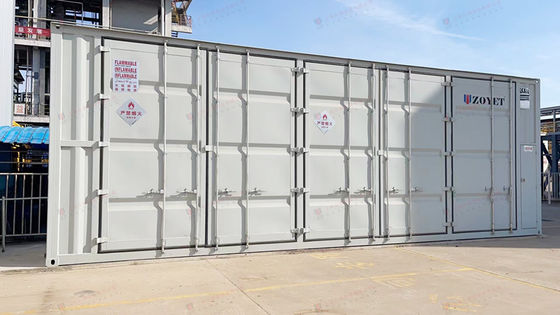 Tamaño del sistema de almacenamiento de energía de batería industrial en contenedores personalizado