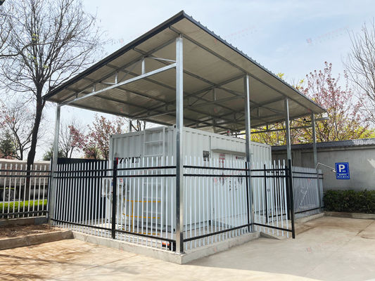 Reutilizables almacenamiento de energía en contenedores de capacidad personalizada