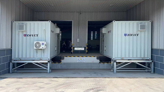 Contenedor de puertas modulares de centro de datos de acero altamente cortado tipo personalizado