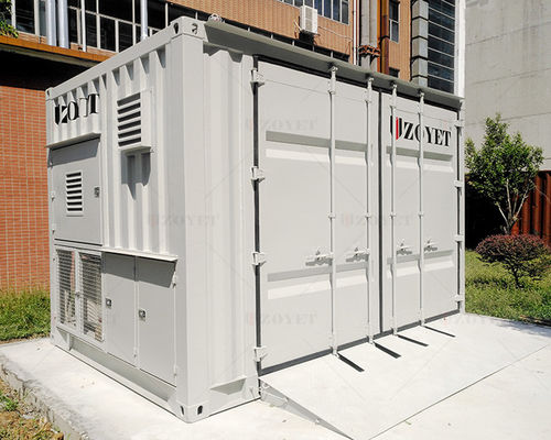 Contenedor de almacenamiento de cilindros de gas al aire libre de capacidad personalizada con sistema de ventilación de alta eficiencia y material Q235B/SPHC