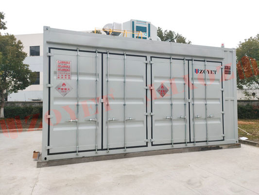 Almacenamiento móvil portátil de puerta personalizado para soluciones de laboratorio