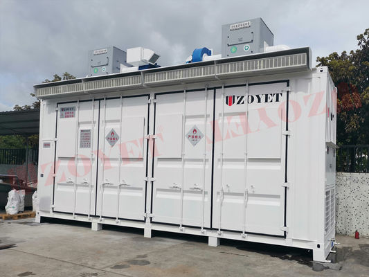 Contenedor de energía solar eficiente y personalizado para las necesidades energéticas