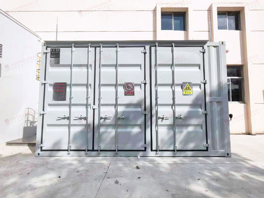 Contenedor de betún de 40 pies con puerta personalizada para transporte de asfalto seguro y sin problemas