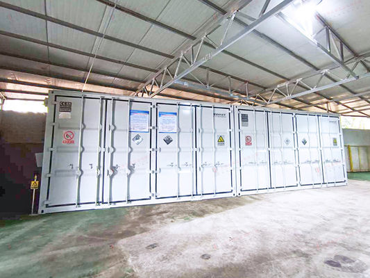 20 pies de calefacción eléctrica a granel asfalto bitumen contenedor de almacenamiento de transporte de mercancías transportador de mercancías contenedor de transporte
