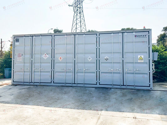 Contenedor de combustible de asfalto de 20 pies con calefacción eléctrica para la venta