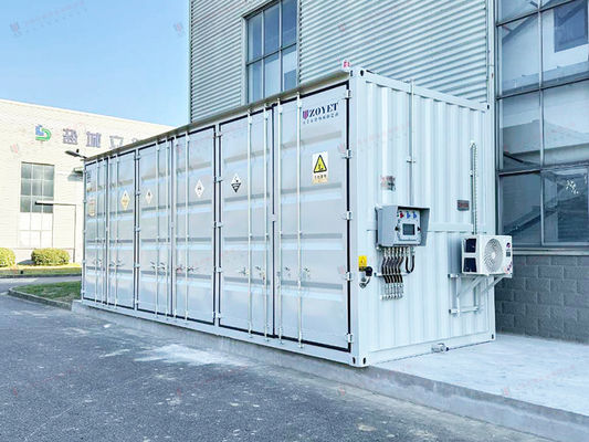Contenedor de alta calidad Estructura de acero Contenedor de almacenamiento químico Contenedor de transporte